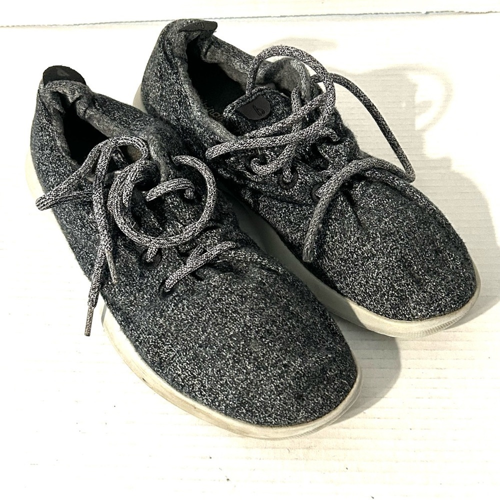Allbirds Wool Runners Mens Size 11 Sneakers Grey Gray Lace Up Tennis Shoes